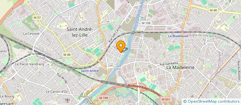 localisation de l'entreprise MONSIEUR NATHANAEL JASKOWIAK  SAINT-ANDRE-LEZ-LILLE