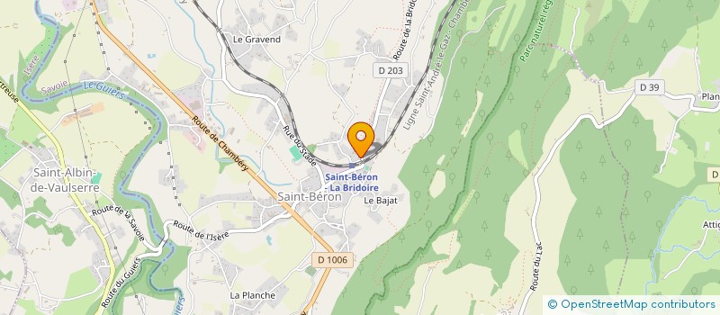 localisation de l'entreprise MONSIEUR NATHANAEL LAUPIE  SAINT-BERON