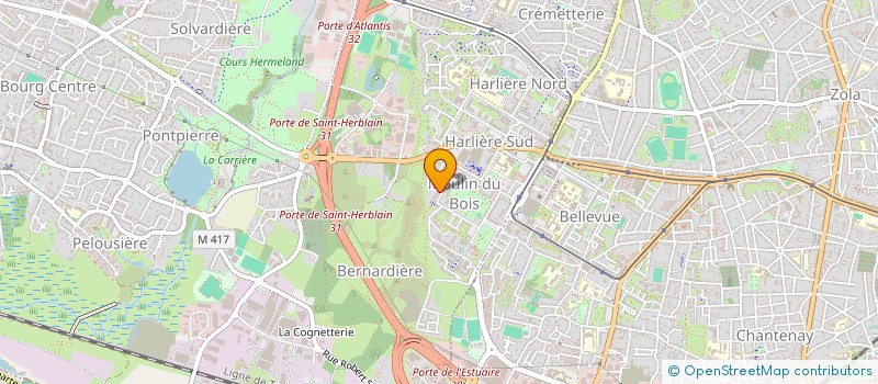 localisation de l'entreprise MONSIEUR NATHANAEL LEVOEUX  SAINT-HERBLAIN