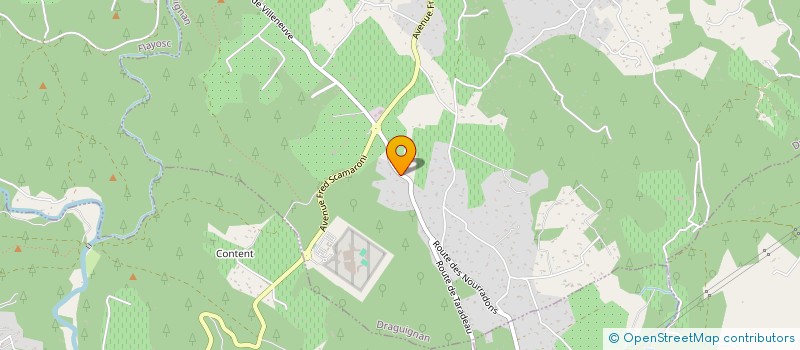 localisation de l'entreprise MONSIEUR NATHANAEL MARGUERETA  DRAGUIGNAN