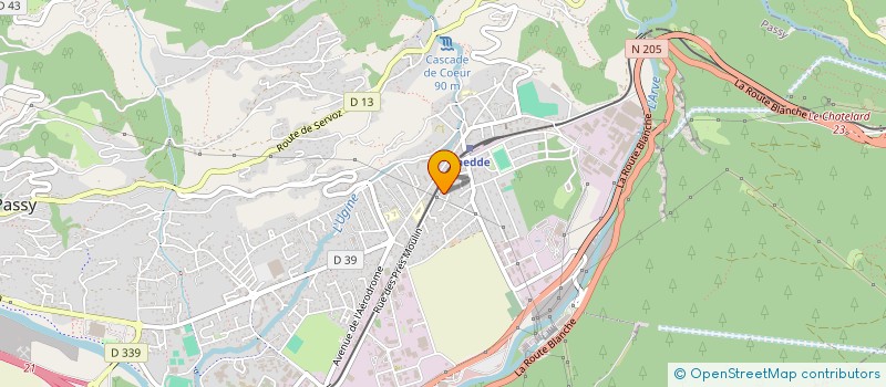 localisation de l'entreprise MONSIEUR NATHANAEL MARGUERITAT  PASSY