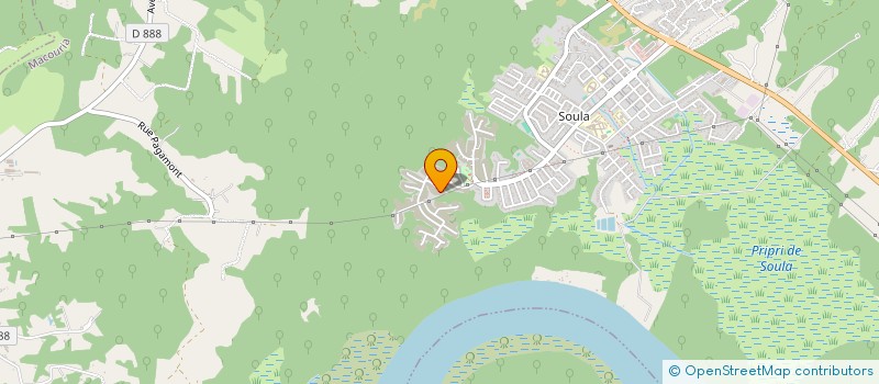 localisation de l'entreprise MONSIEUR NATHANAEL MERVIL  MACOURIA