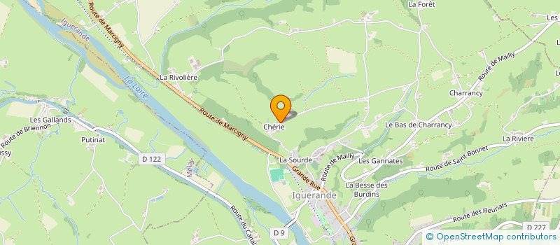 localisation de l'entreprise MONSIEUR NATHANAEL NABAILE  IGUERANDE