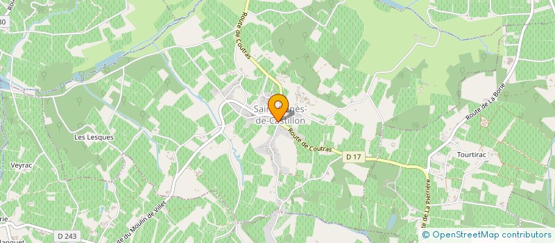 localisation de l'entreprise MONSIEUR NATHANAEL PALLARO  SAINTE-TERRE