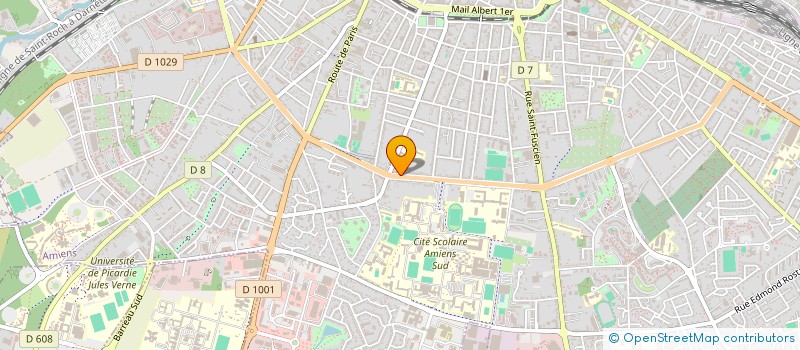 localisation de l'entreprise MONSIEUR NATHANAEL REDOULEZ  AMIENS