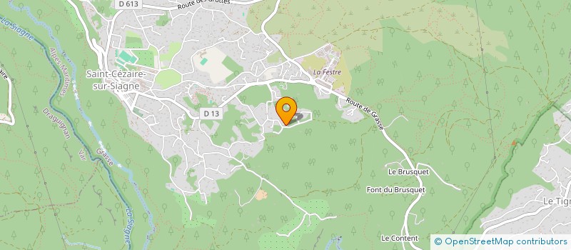 localisation de l'entreprise MONSIEUR NATHANAEL SFEZ à SAINT-CEZAIRE-SUR-SIAGNE