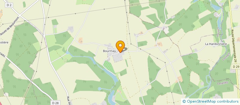 localisation de l'entreprise MONSIEUR NATHANAEL WERNER  ROUZIERS-DE-TOURAINE