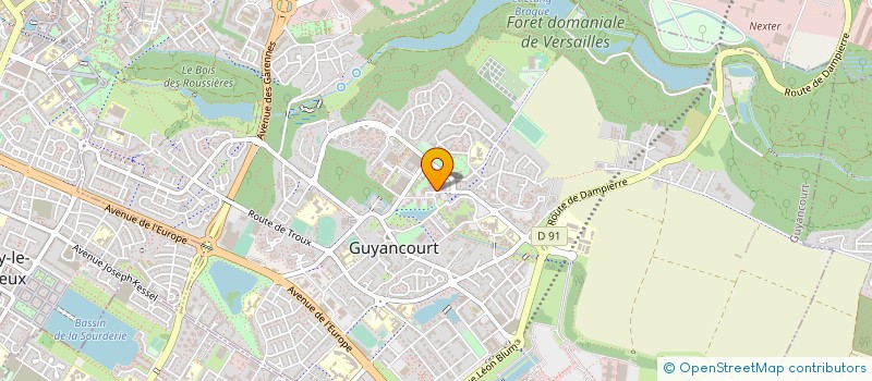 localisation de l'entreprise MONSIEUR NATHANAEL WINTERSTEIN  GUYANCOURT