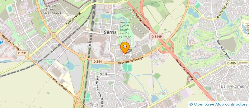 localisation de l'entreprise MONSIEUR NATHANE BENITAH  SERRIS