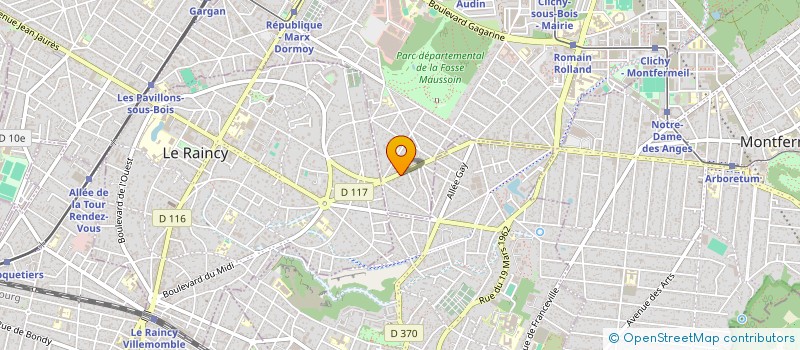 localisation de l'entreprise MONSIEUR NATHANE KHAROUBI à CLICHY-SOUS-BOIS