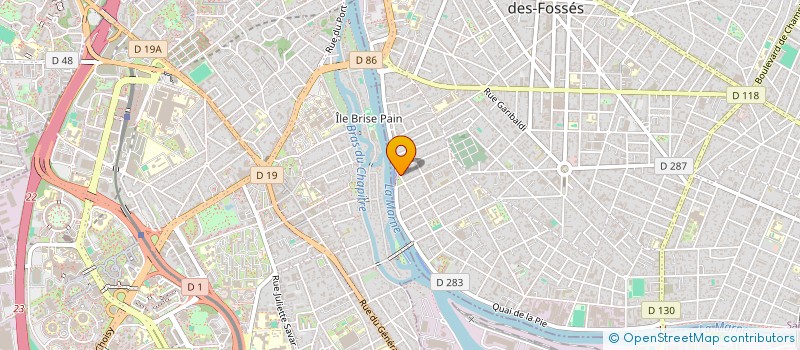 localisation de l'entreprise MONSIEUR NATHANEL COHEN à SAINT-MAUR-DES-FOSSES