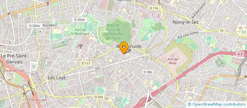 localisation de l'entreprise MONSIEUR NATHANEL HASSAN à ROMAINVILLE