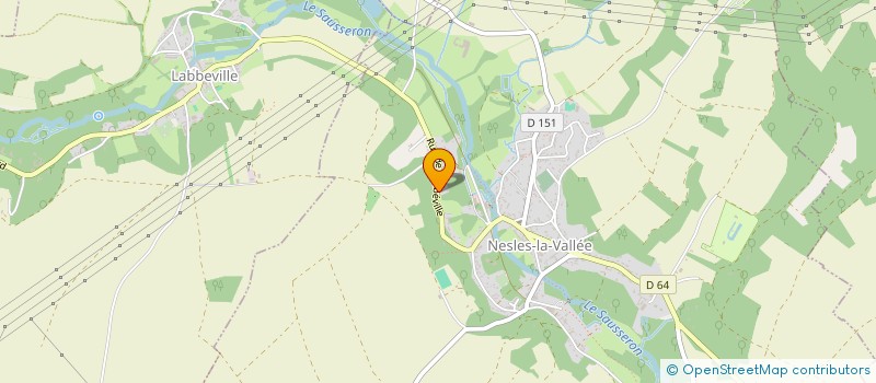 localisation de l'entreprise MONSIEUR NATHANIAEL TRISTRAM  NESLES-LA-VALLEE