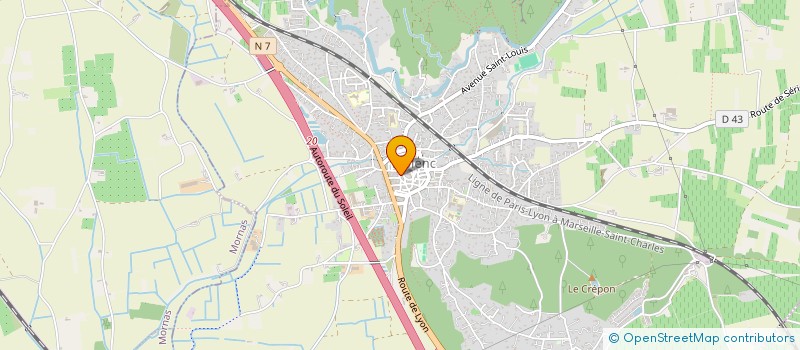 localisation de l'entreprise MONSIEUR NATHANIEL ALEZARD  PIOLENC