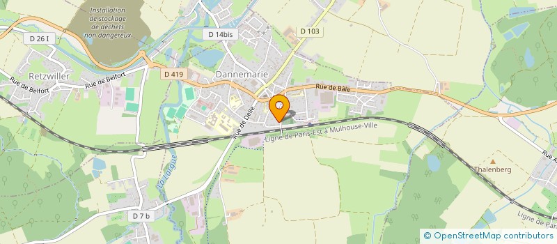 localisation de l'entreprise MONSIEUR NATHANIEL DOUVILLE  MONTREUX-VIEUX