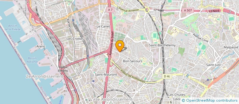 localisation de l'entreprise MONSIEUR NATHANIEL KADOCH à MARSEILLE