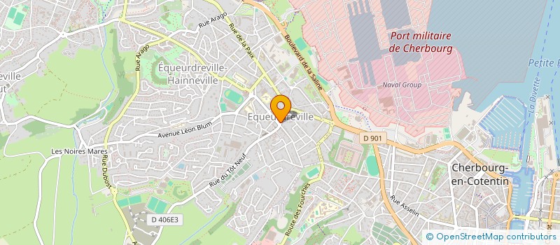 localisation de l'entreprise MONSIEUR NATHANIEL LEGENDRE à CHERBOURG-EN-COTENTIN
