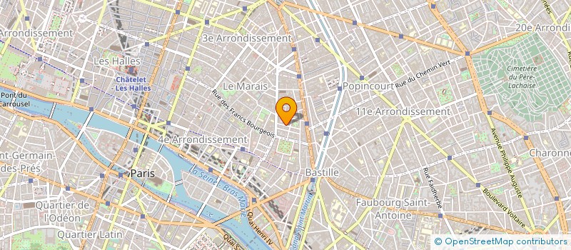 localisation de l'entreprise MONSIEUR NATHANIEL MECHALY  PARIS