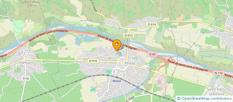 localisation de l'entreprise MONSIEUR NATHANIEL ZOBERMAN  ILLE-SUR-TET