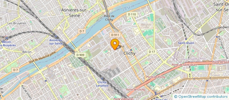 localisation de l'entreprise MONSIEUR NATHMI TRIKI à CLICHY
