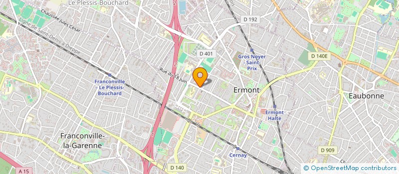 localisation de l'entreprise MONSIEUR NATI BROOK  ERMONT