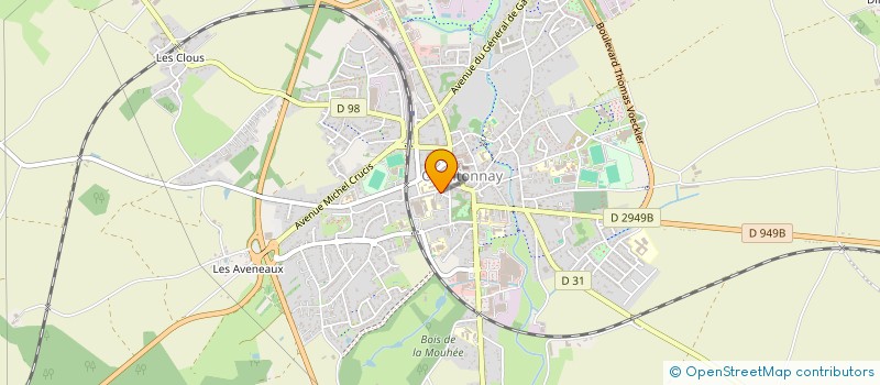 localisation de l'entreprise MONSIEUR NATNAEL TEMESGEN  CHANTONNAY