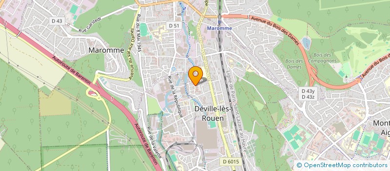localisation de l'entreprise MONSIEUR NAUME BOCESKI à DEVILLE-LES-ROUEN