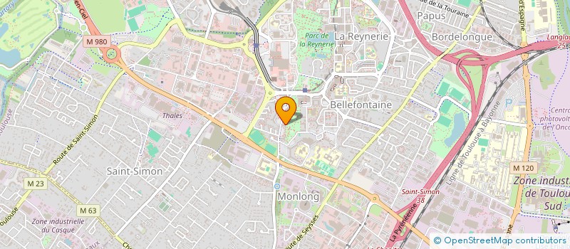 localisation de l'entreprise MONSIEUR NAUREDINE HAOULI à TOULOUSE