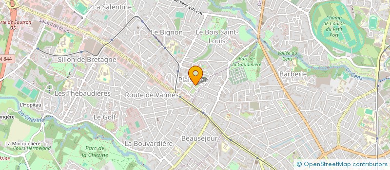 localisation de l'entreprise MONSIEUR NAVADJO HAIKOU à ORVAULT