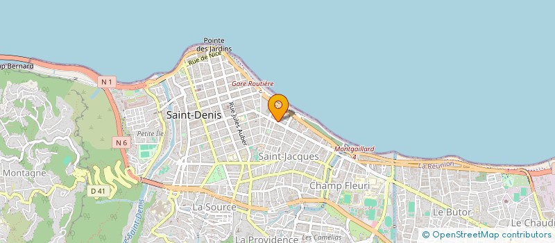 localisation de l'entreprise MONSIEUR NAVAZ NAVAJISSE à SAINT-DENIS