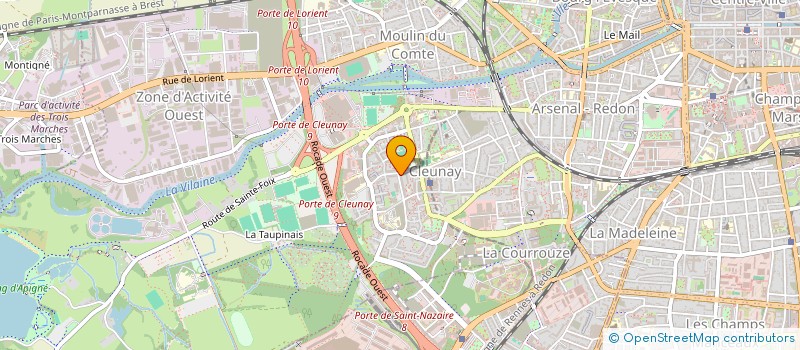 localisation de l'entreprise MONSIEUR NAVEED AKHTAR JABARKHIL  RENNES