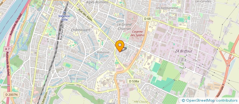 localisation de l'entreprise MONSIEUR NAVEED MOMAND  VALENCE