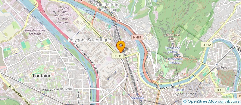 localisation de l'entreprise MONSIEUR NAVEED RASOLI  GRENOBLE