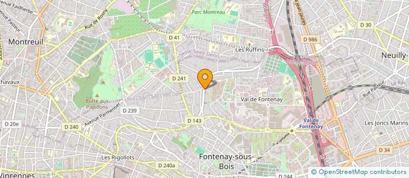 localisation de l'entreprise MONSIEUR NAVEED UR REHMAN à FONTENAY-SOUS-BOIS