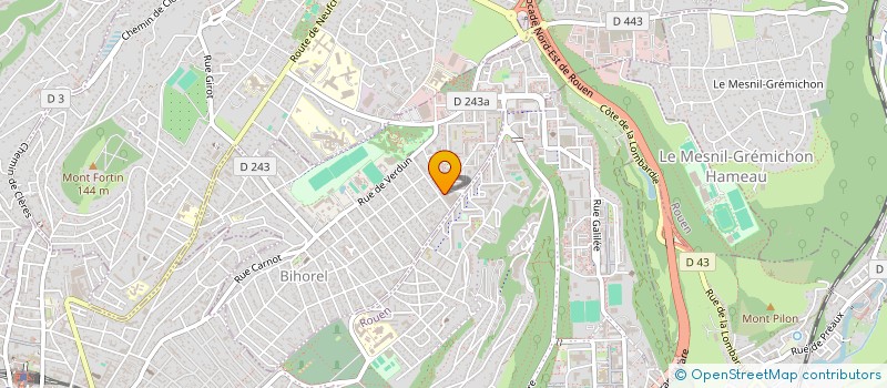 localisation de l'entreprise MONSIEUR NAVEED ZAZAI  BIHOREL