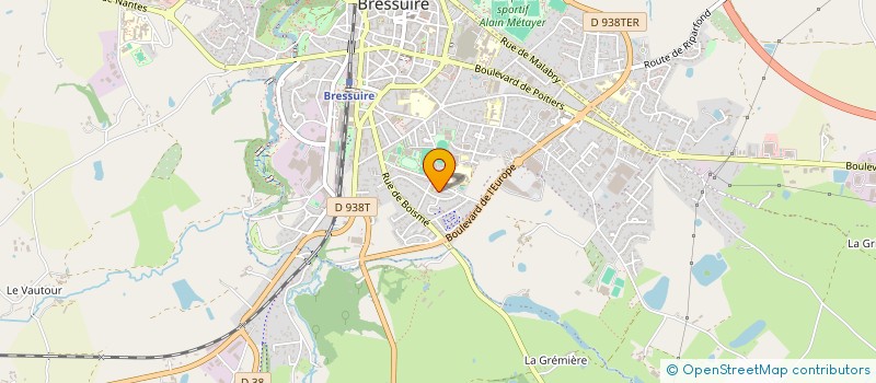 localisation de l'entreprise MONSIEUR NAVID FAQIRI  BRESSUIRE