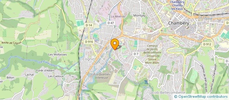 localisation de l'entreprise MONSIEUR NAVID NIYAZI  CHAMBERY