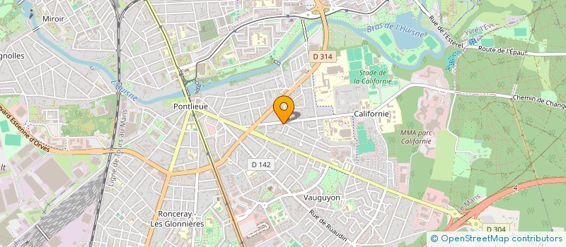 localisation de l'entreprise MONSIEUR NAVIDE NIKTASH  LE MANS