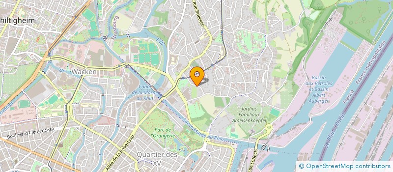 localisation de l'entreprise MONSIEUR NAVIN JAGANATHEN  STRASBOURG