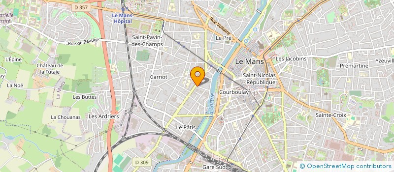 localisation de l'entreprise MONSIEUR NAVNEET SINGH  LE MANS