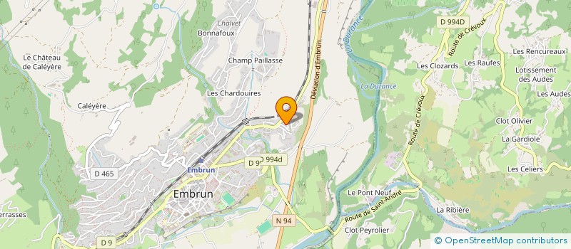 localisation de l'entreprise MONSIEUR NAVOUNGA SORO à EMBRUN