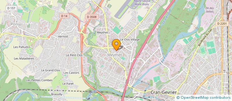 localisation de l'entreprise MONSIEUR NAWAB NOORZAI  ANNECY