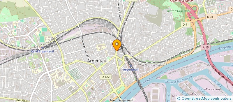 localisation de l'entreprise MONSIEUR NAWADI CHEIKH à ARGENTEUIL