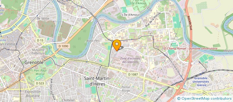 localisation de l'entreprise MONSIEUR NAWAF MUZAHEM à SAINT-MARTIN-D'HERES