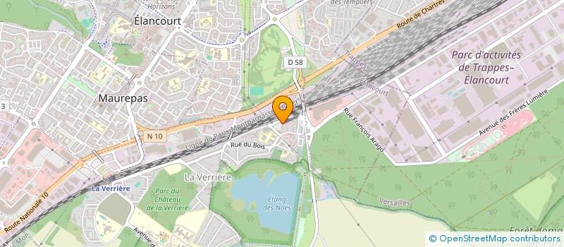 localisation de l'entreprise MONSIEUR NAWAFALE REZGUI  LA VERRIERE