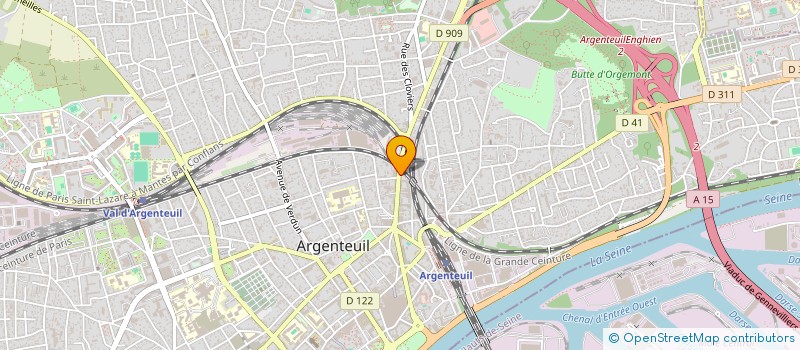 localisation de l'entreprise MONSIEUR NAWAZ RAB  ARGENTEUIL