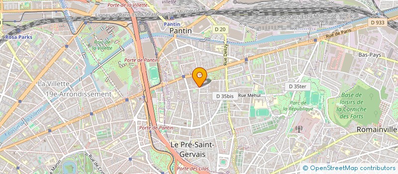 localisation de l'entreprise MONSIEUR NAWED ZUBERI à PANTIN