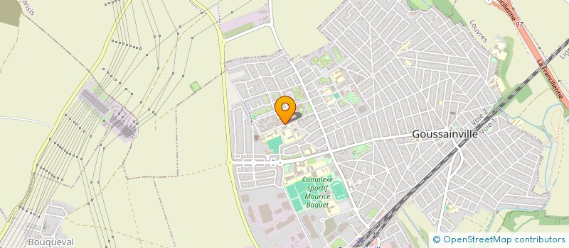 localisation de l'entreprise MONSIEUR NAWEEDULLAH MOMAND  GOUSSAINVILLE