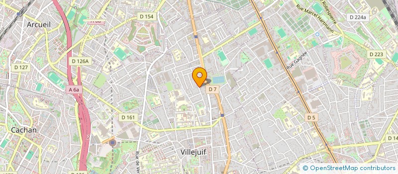 localisation de l'entreprise MONSIEUR NAWFAL CHERKANI à VILLEJUIF