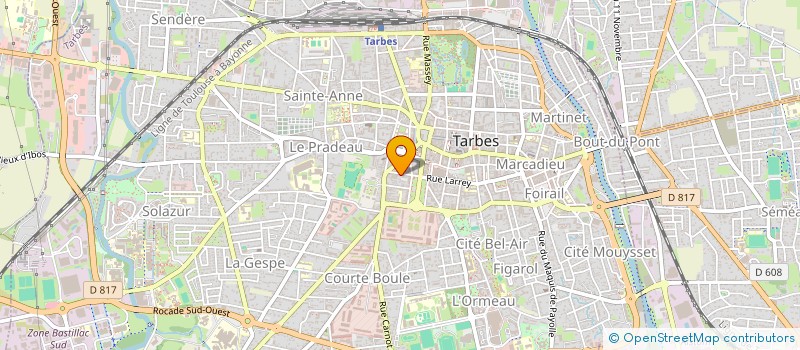 localisation de l'entreprise MONSIEUR NAWFAL EL MAADIOUI  TARBES